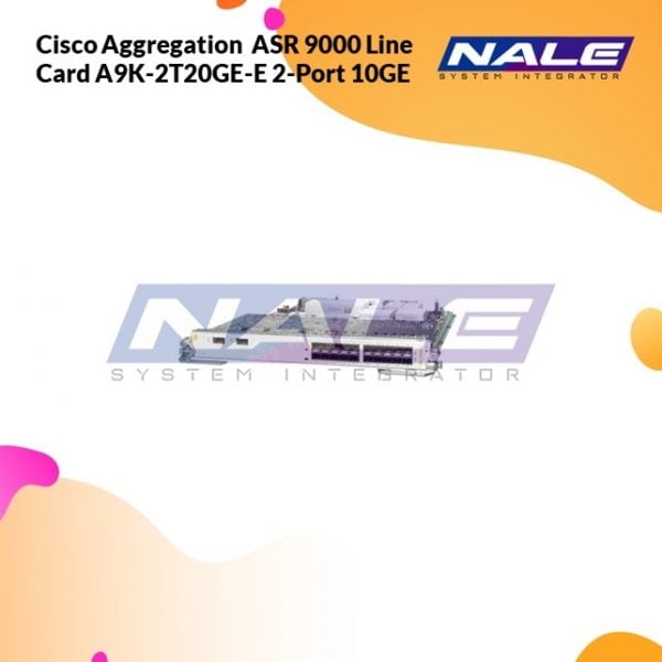 Cisco Aggregation ASR 9000 Line Card A9K-2T20GE-E 2-Port 10GE